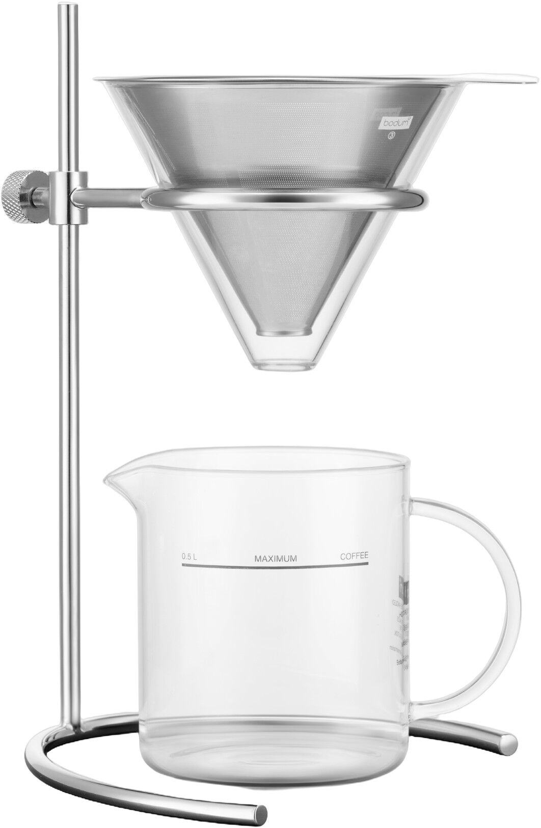 POUR OVER Station med glaskande, 1,0L