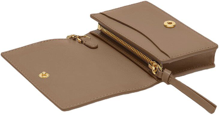 Bou Card Holder With Flap Butter