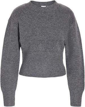 NMSLOAN L/S O-NECK KNIT NOOS