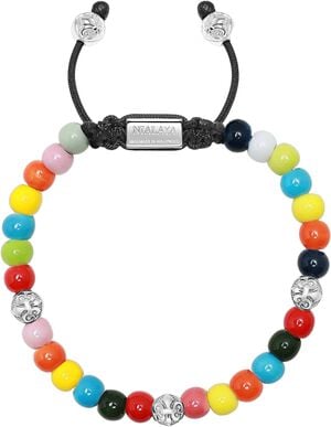 Multicolor Ceramic Beaded Bracelet