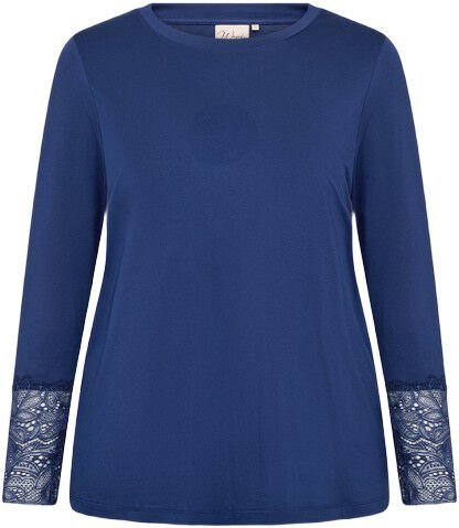 Curvy WA-STELLA 24 Bluse Bl&aring;