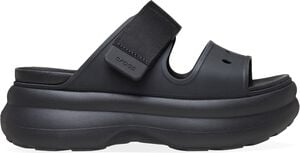 Soho Two Strap Sandal Blk