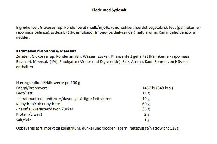 Fl&oslash;de med sydesalt elegance