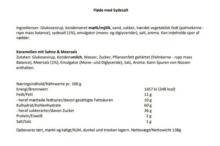 Fløde med sydesalt elegance