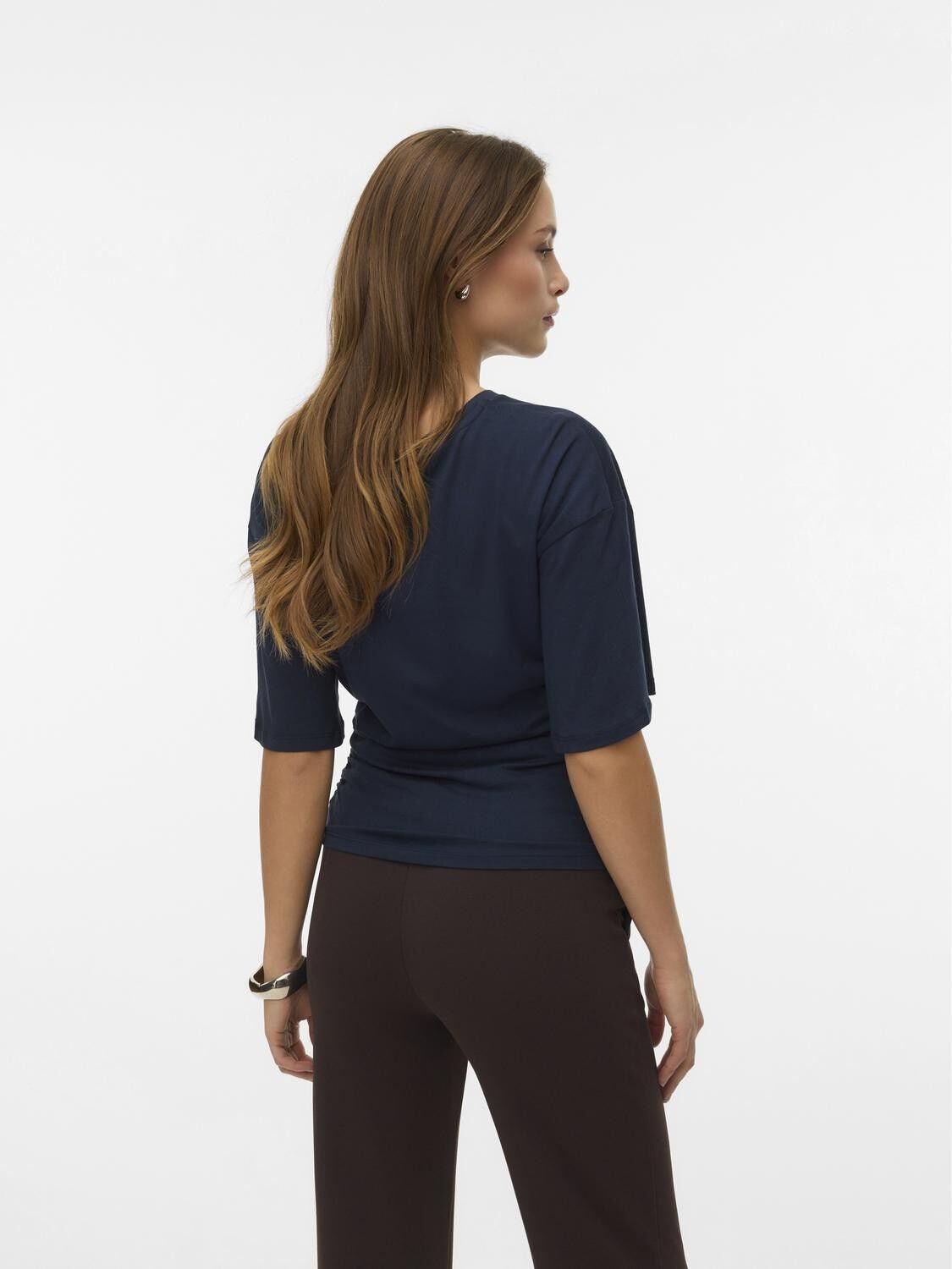 AWNAVARO 2/4 O-NECK TOP