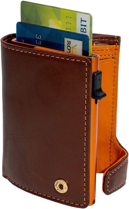 Furbo cardholder with banknote and coin pocket