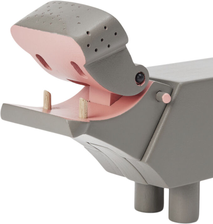 Flodhest liliput gr&aring;