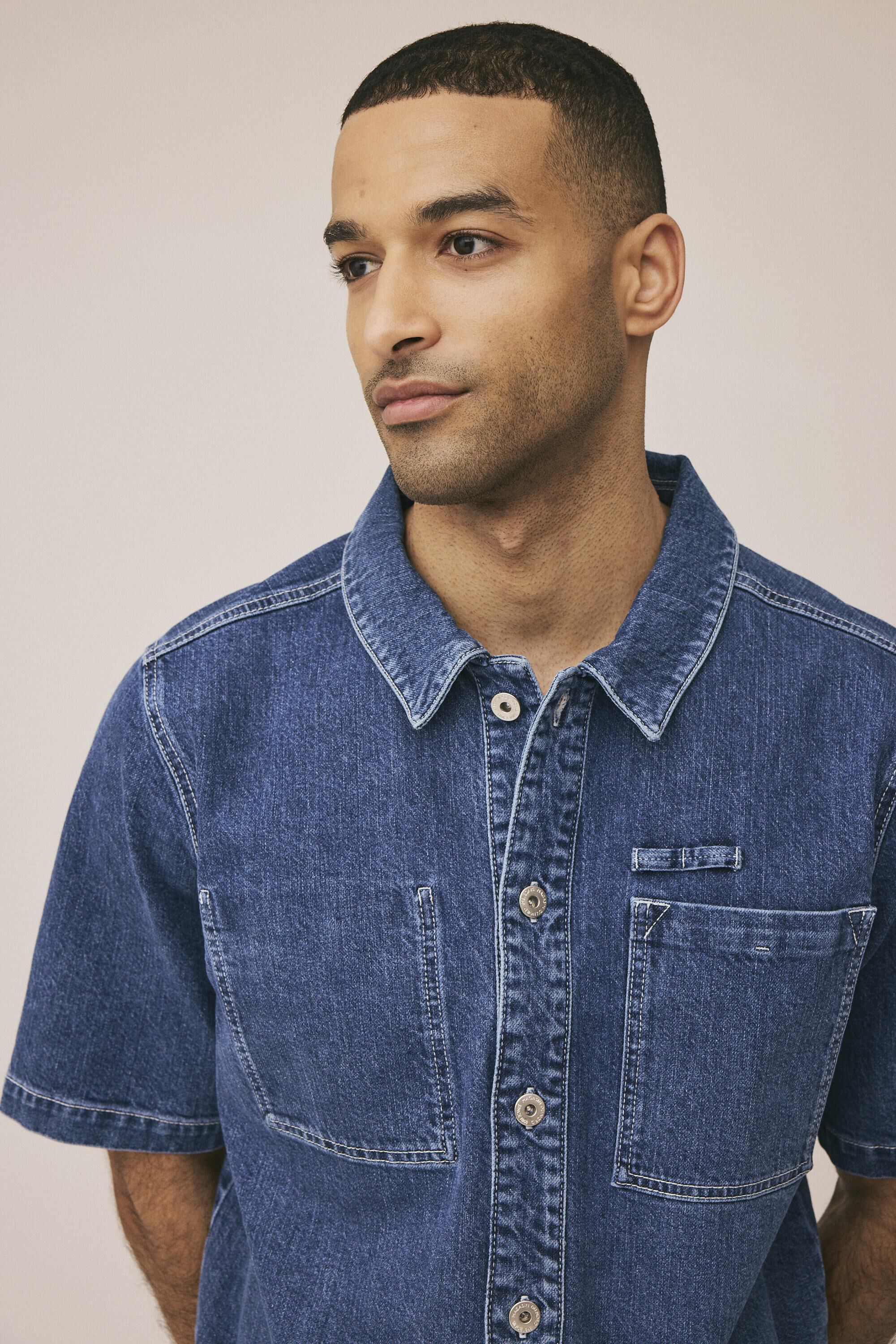 Domenic 8 short sleeved shirt GOTS