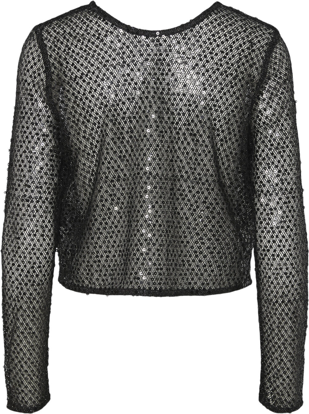 PCRISSI LS REVERSIBLE SEQUINS CARDI