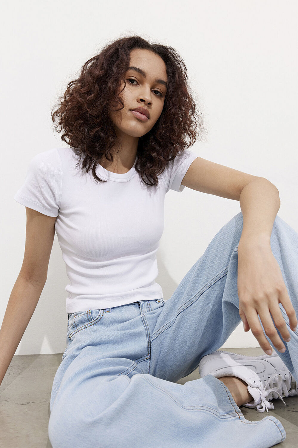 ENALLY SS CROP TEE 5314