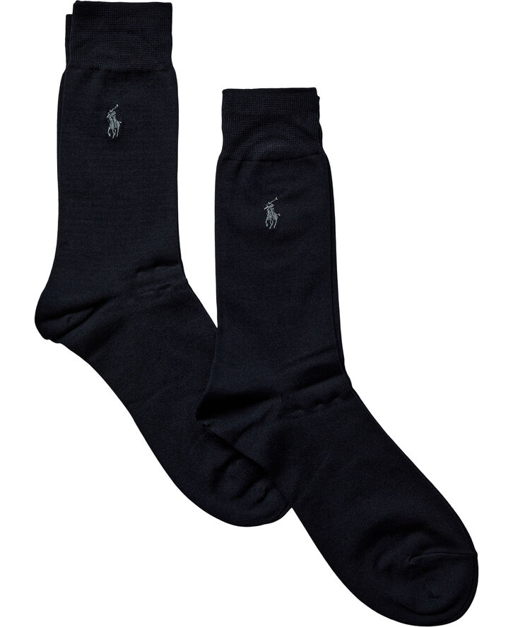 Flat-Knit Sock 2-Pack