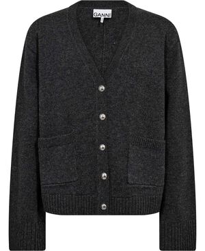 Compact Wool Cardigan