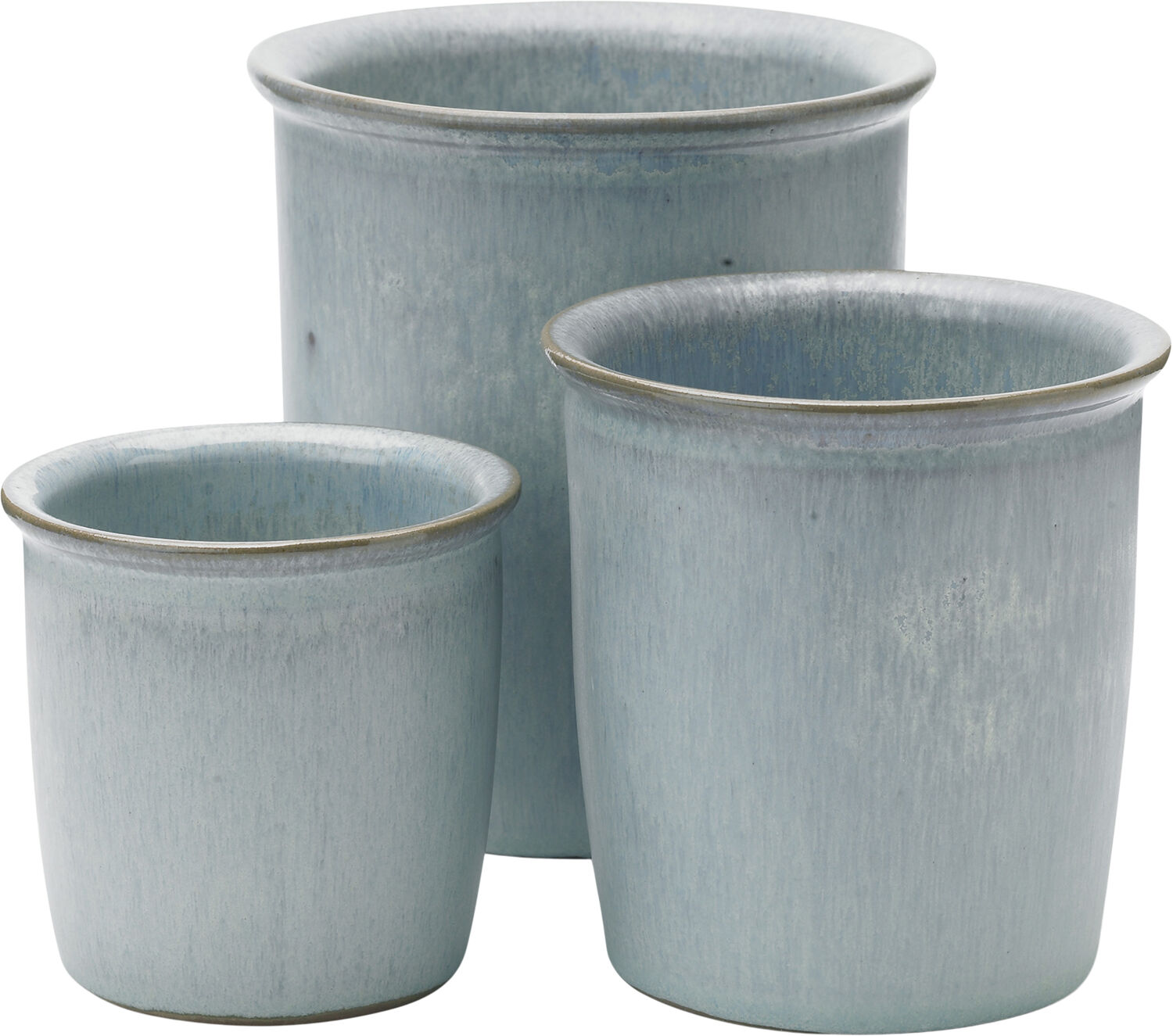 Syltekrukke, soft mint, 3-pak 1 l - 0,5 l - 0,3 l