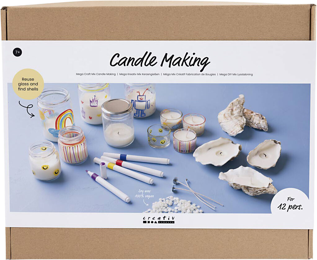 Mega DIY Mix Lysst&oslash;bning , Lysglas