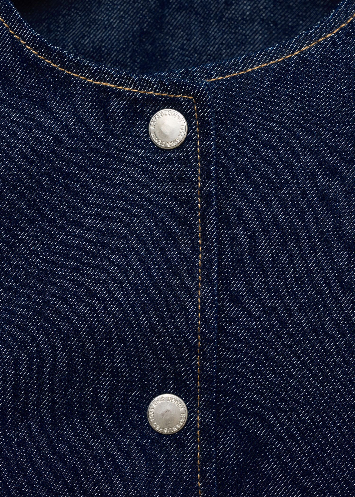 Denim jacket with pockets