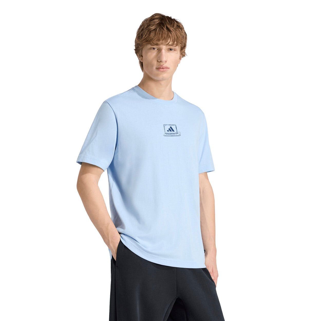 Clocked In Office Graphic T-shirt