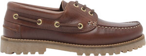 Ollie Boat Shoe - Brown Leather