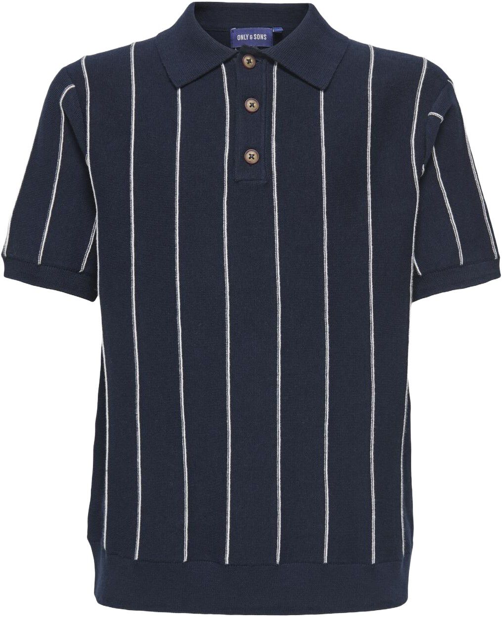OSJSAIM REG 12 STRIPE SS POLO KNT