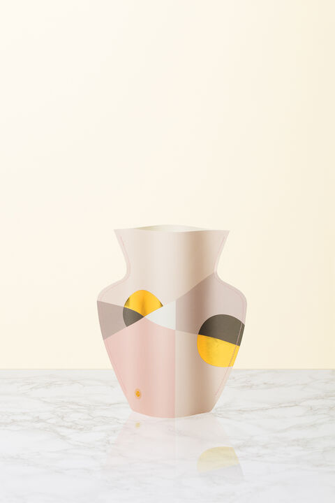 PAPER VASE SIENA PINK