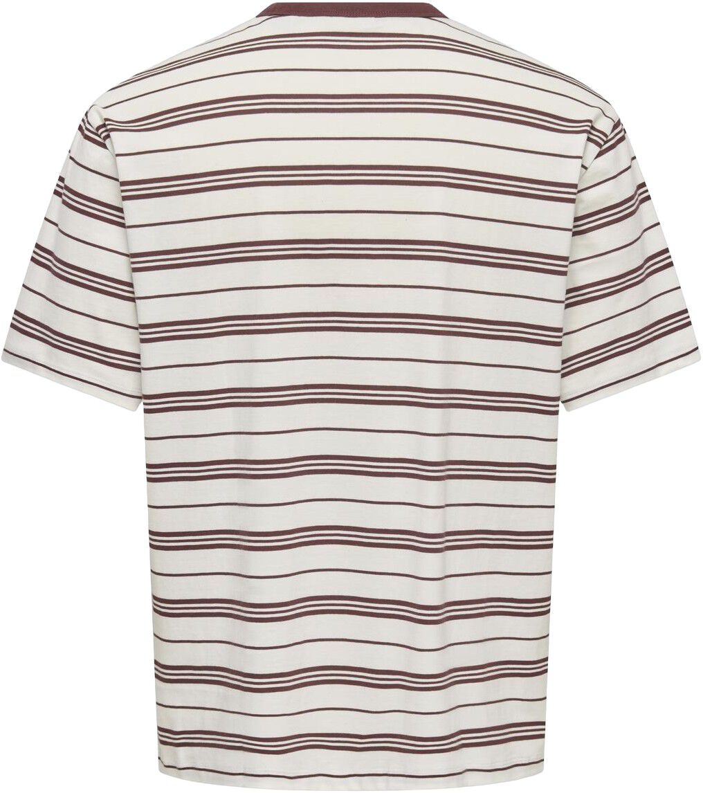 ONSGEORGE RLX SS STRIPE TEE NOOS