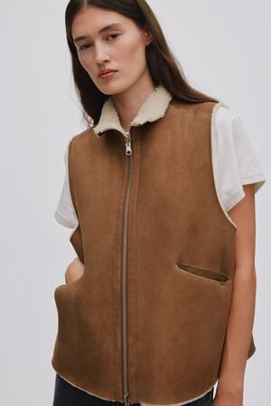 Shearling vest - Channe