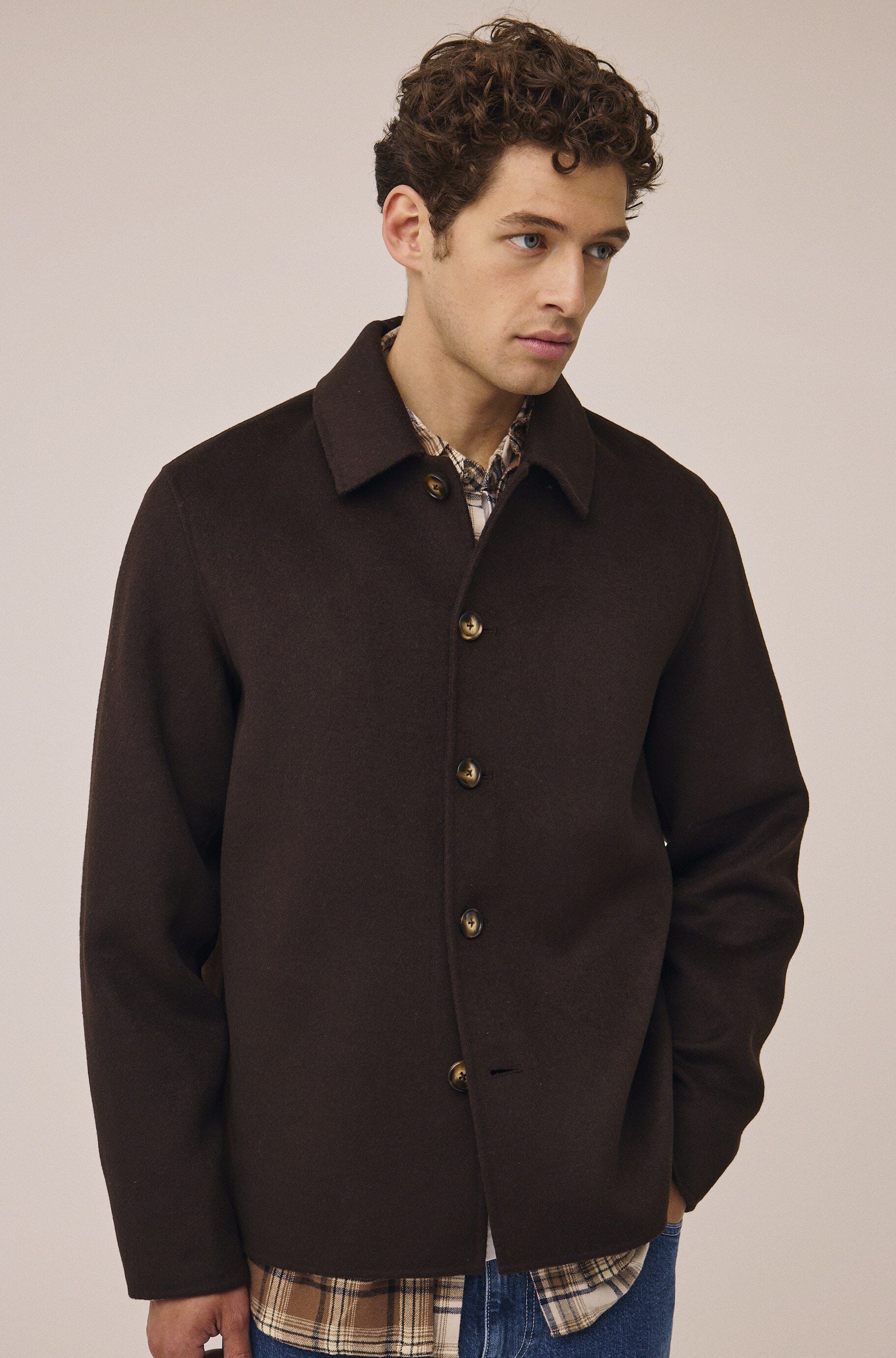 Carl 1 wool overshirt GRS