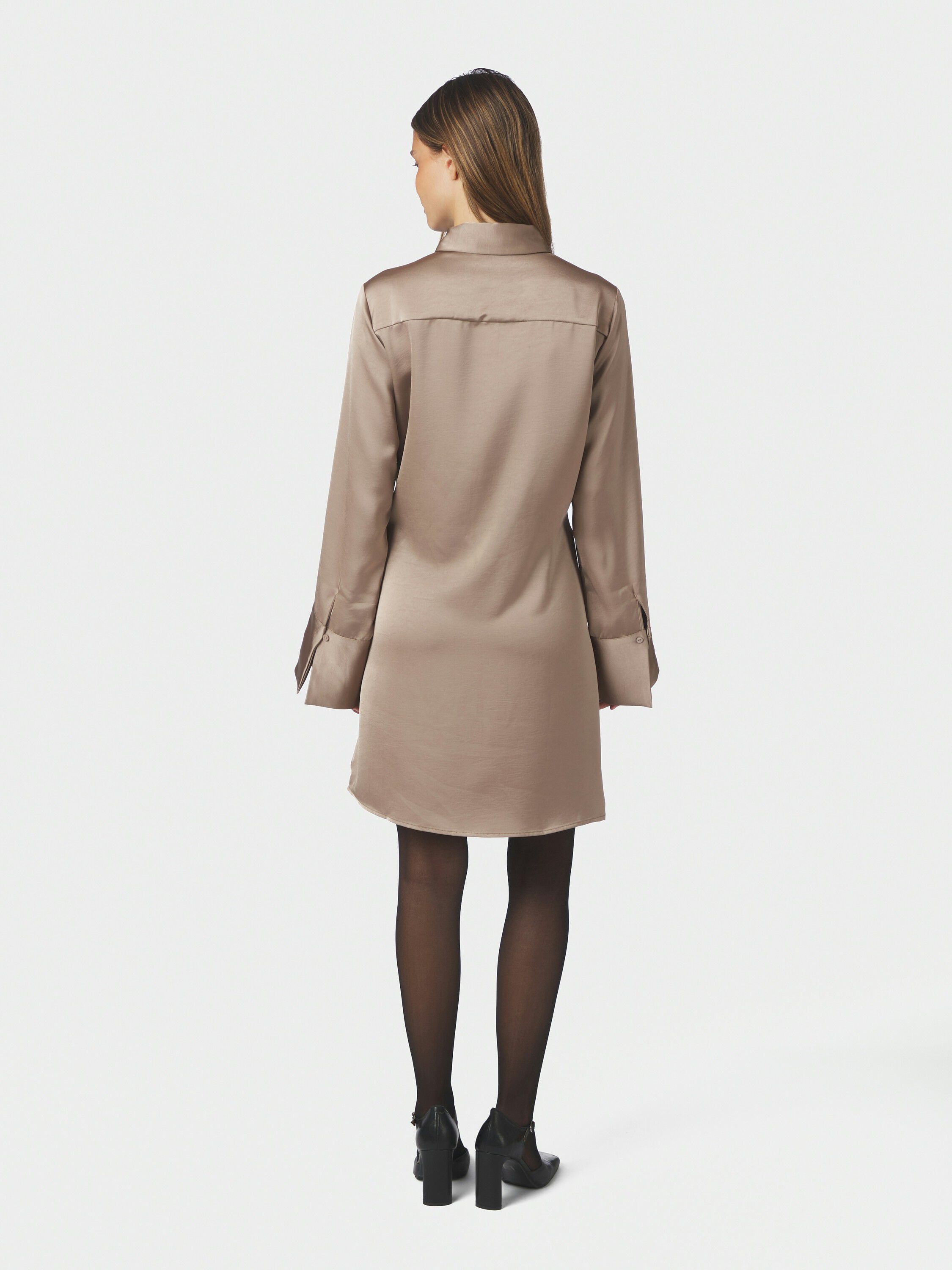 Biria Heavy Sateen Dress