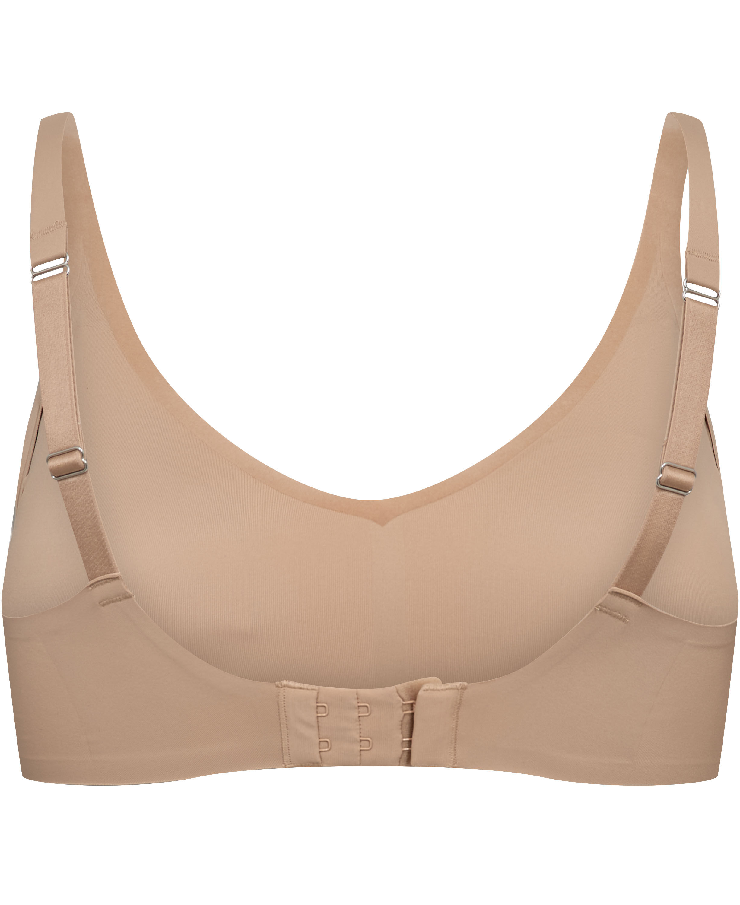 Super soft v-neck bra with molded s