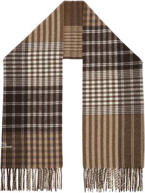 Signature Patchwork Check Scarf