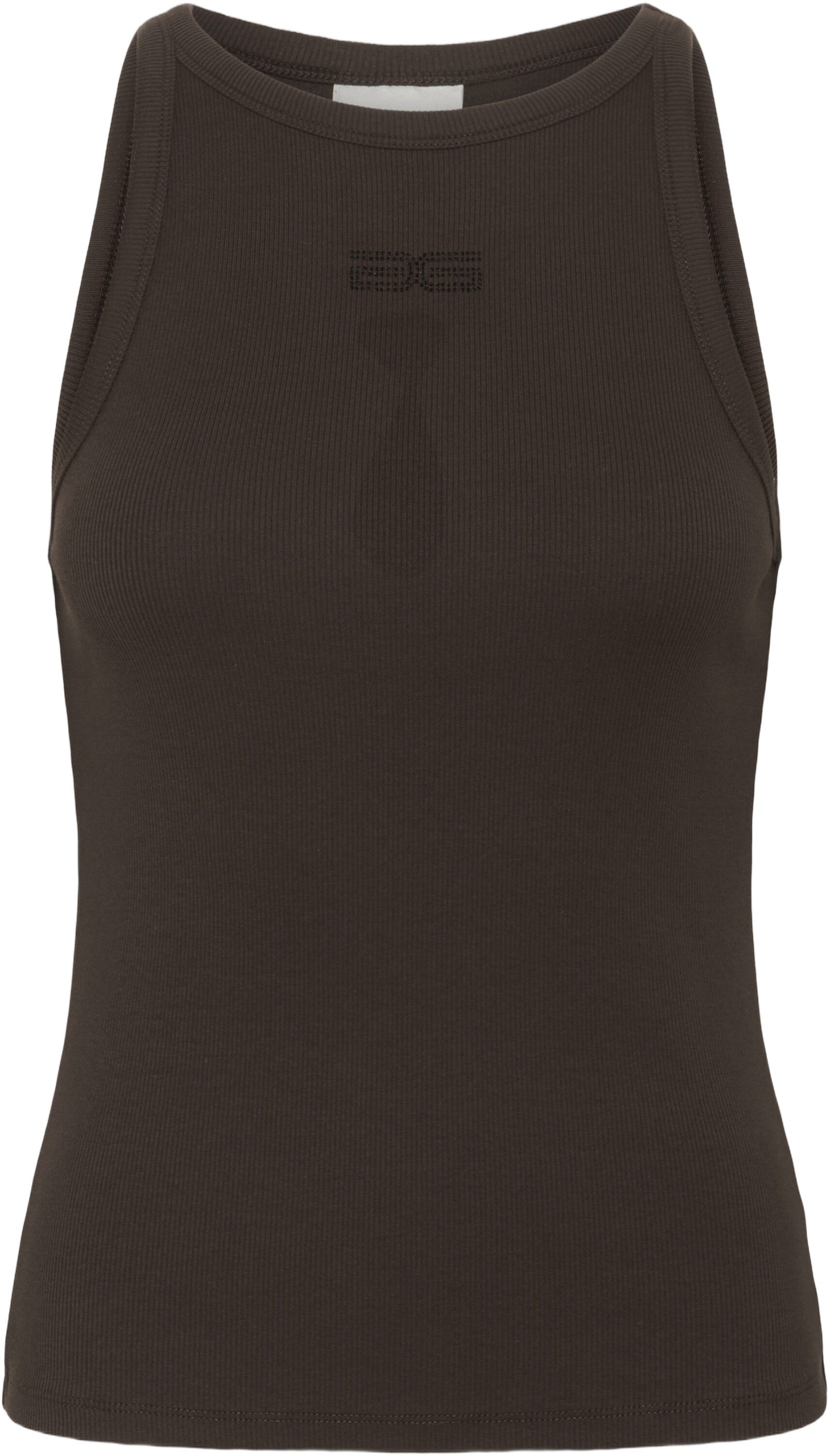 GZdrew rhinestone logo tank