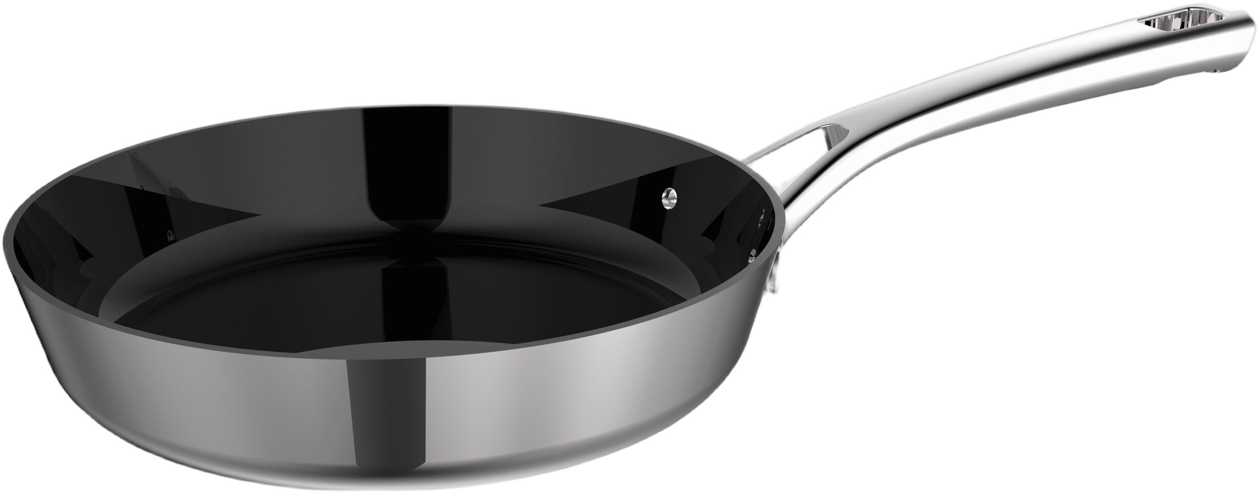 Stegepande keramisk non-stick Divette 24 cm Rustfrit st&aring;l
