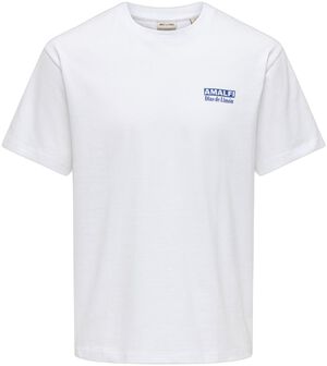 ONSFRED LIFE RLX SS PRINT TEE NOOS