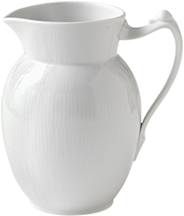 Hvid Riflet 170 cl. kande