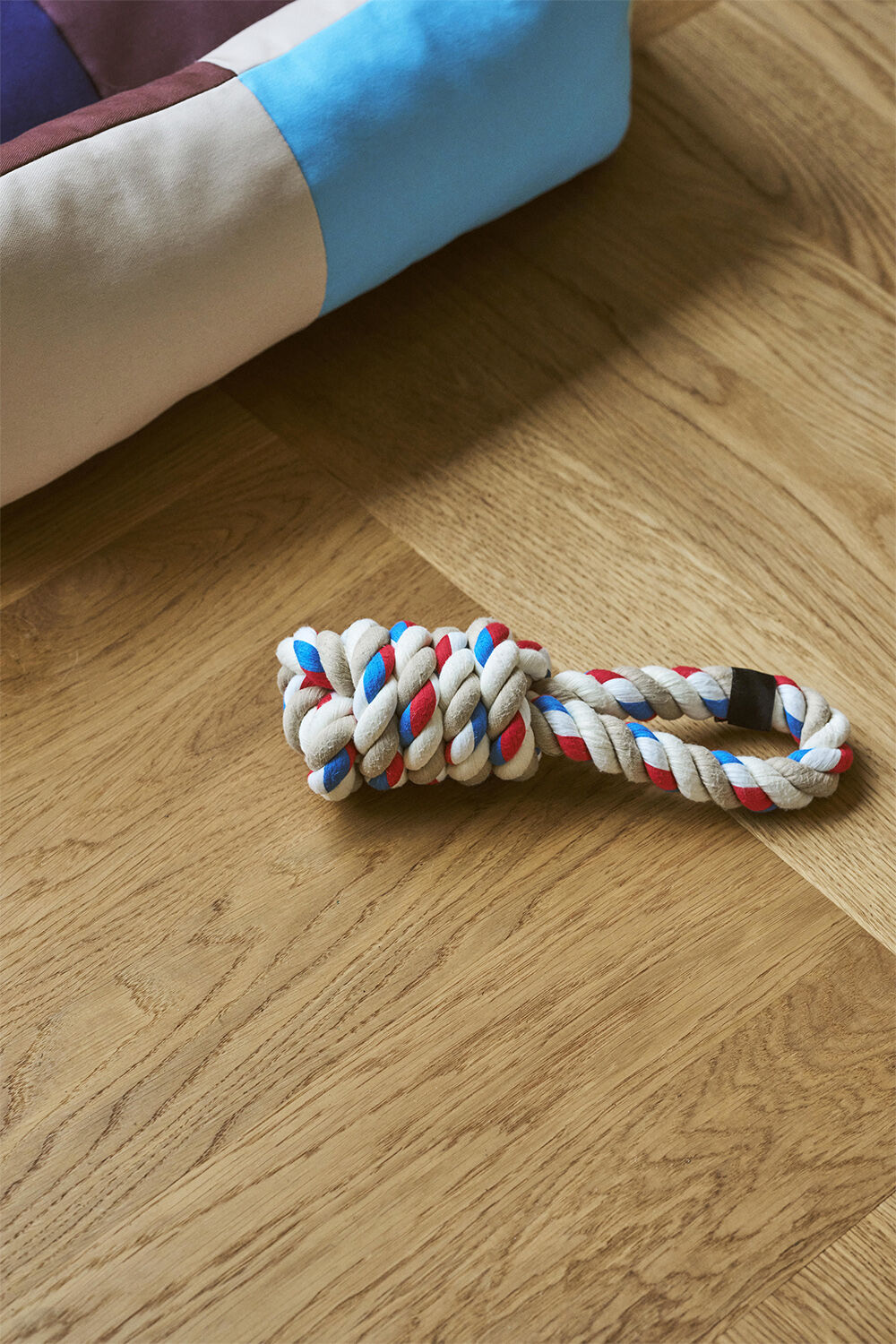 HAY Dogs Rope Toy-Red, turquoise, o