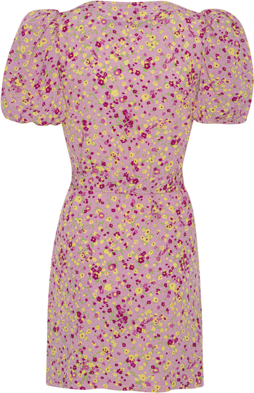 Jacquard Belted Dress