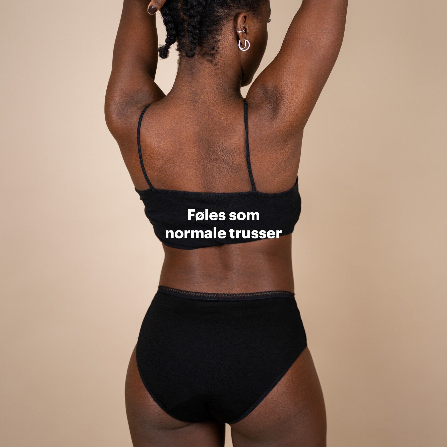 Menstruationstrusser High Waist - Moderat/Kraftig