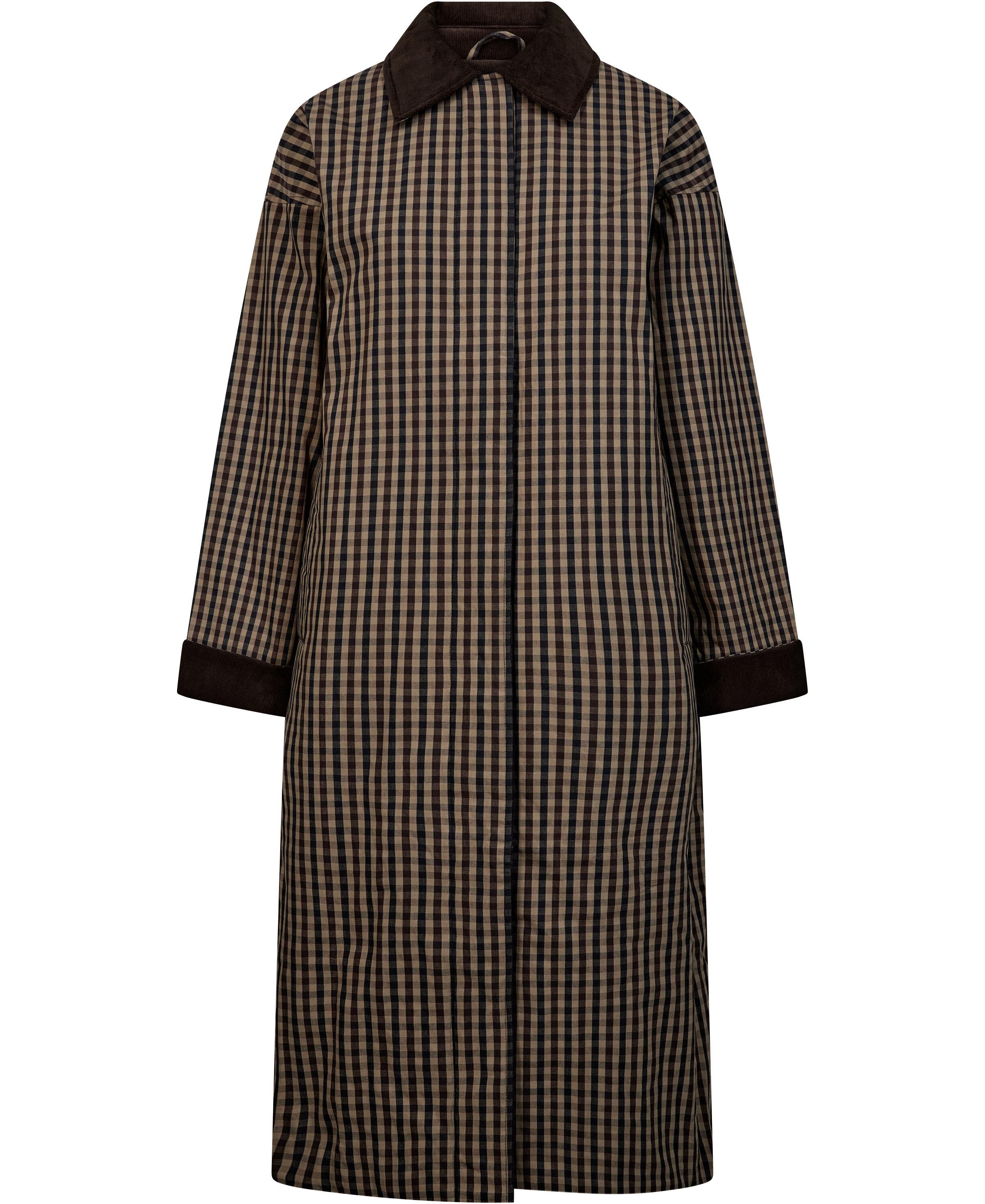 Emmy 1 coat with corduroy detail - GRS
