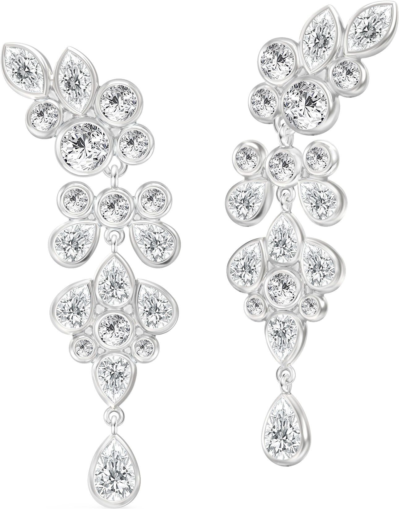 White Wisteria Chandelier