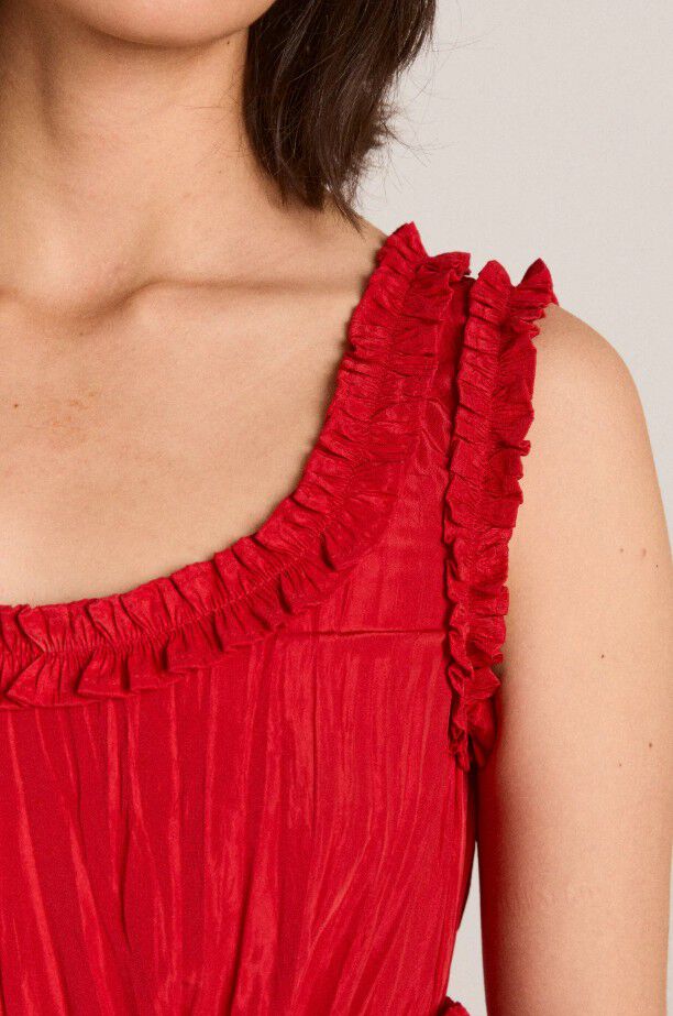 EVERLY RUFFLE BLOUSE