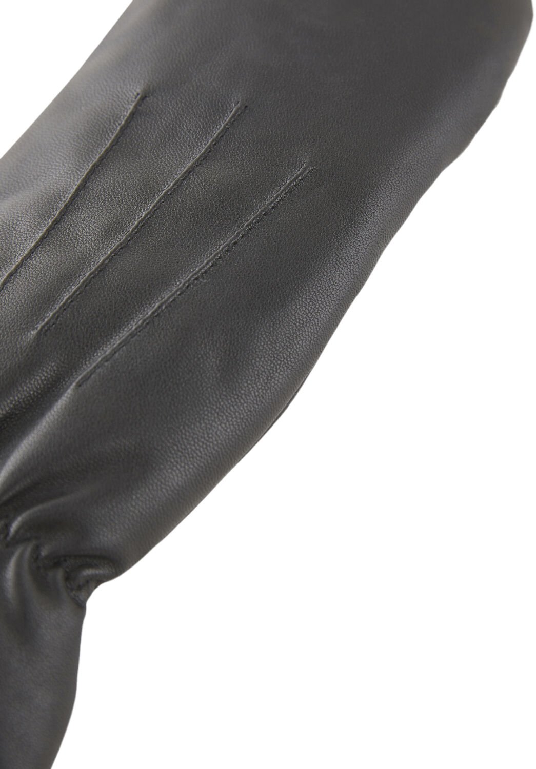 PCNELLIE LEATHER MITTENS NOOS