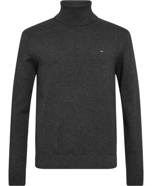 PIMA ORG CTN CASHMERE ROLL NECK