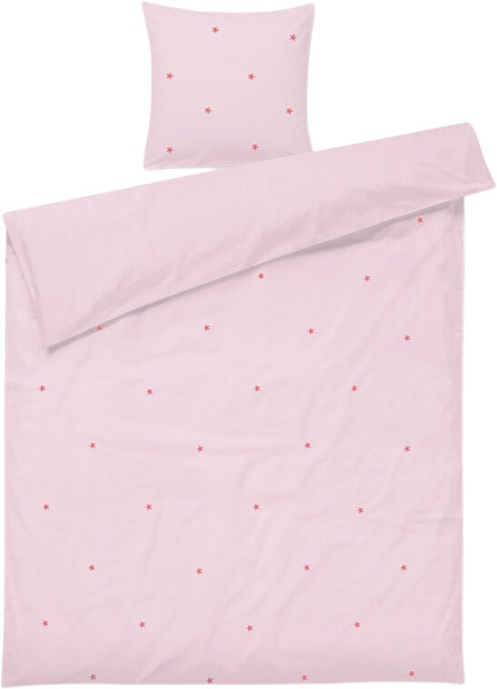 Daisy Senget&oslash;j 140x200 cm pink/r&oslash;d DK