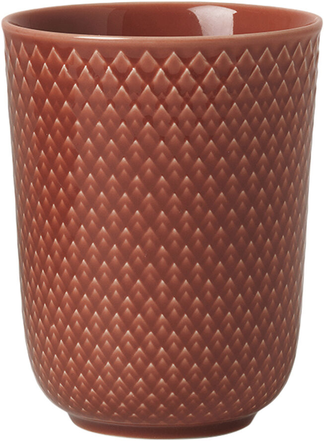 Rhombe Krus 33 cl terracotta porcelæn