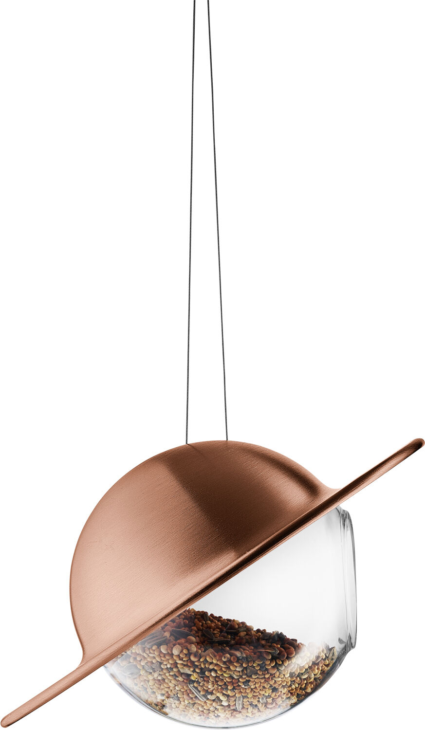 Saturn Fuglefoderkugle Kobber