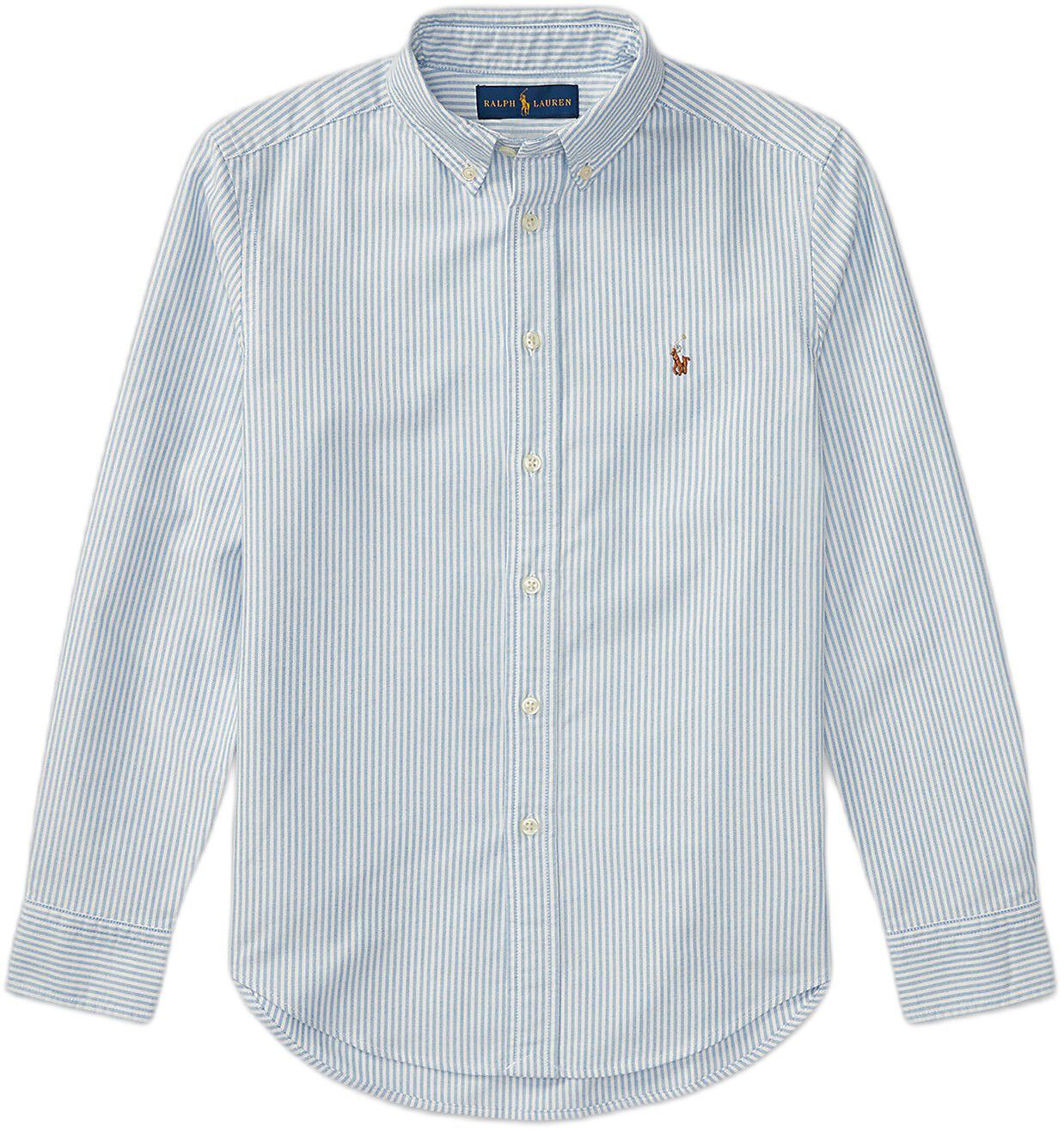 Striped Cotton Oxford Shirt
