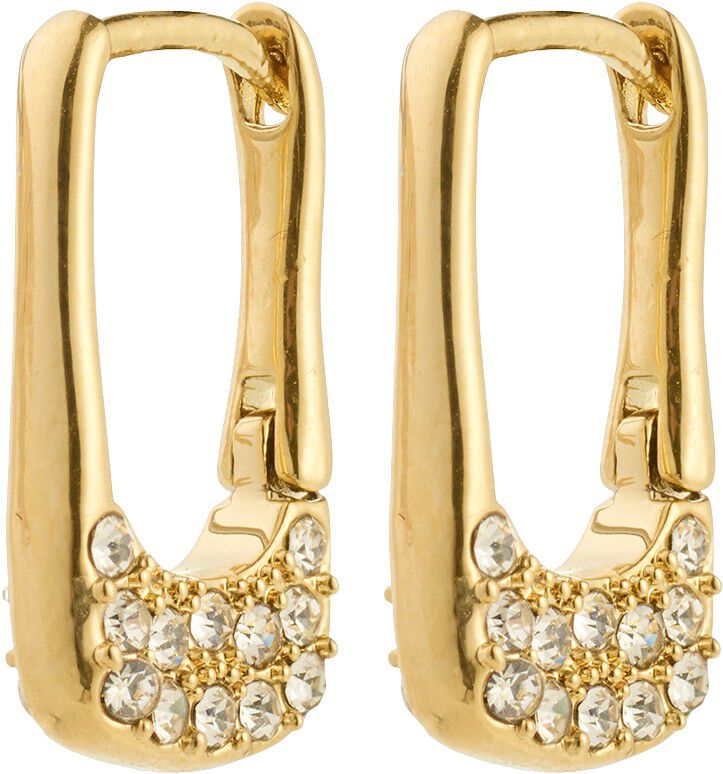 INSTANT earrings 2-in-1 set, gold-plated