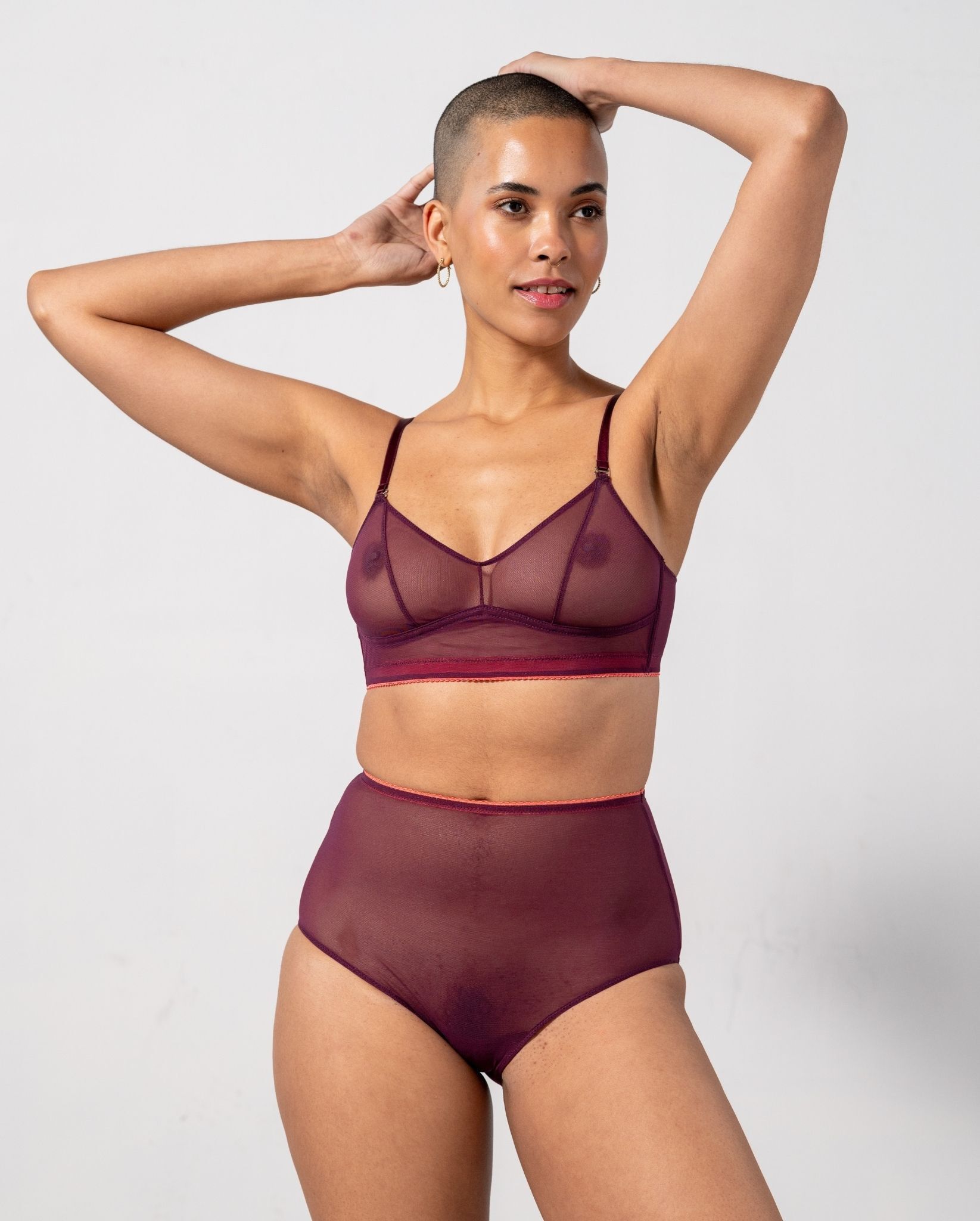 Mesh Highwaist Briefs