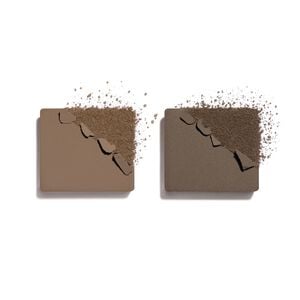 Brow-Filling And Defining Wax And Powder Duo