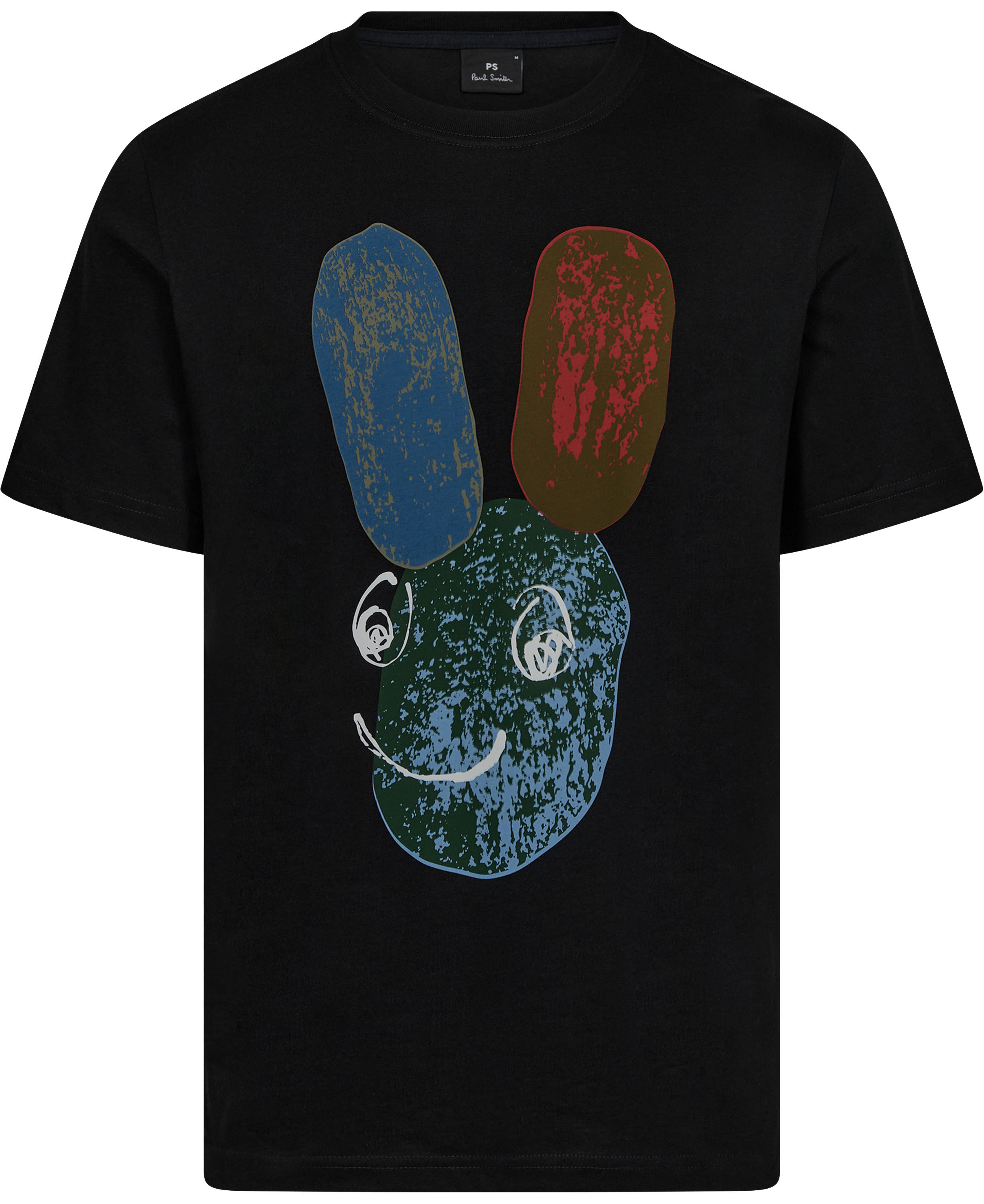 MENS REG FIT T SHIRT PEBBLE BUNNY