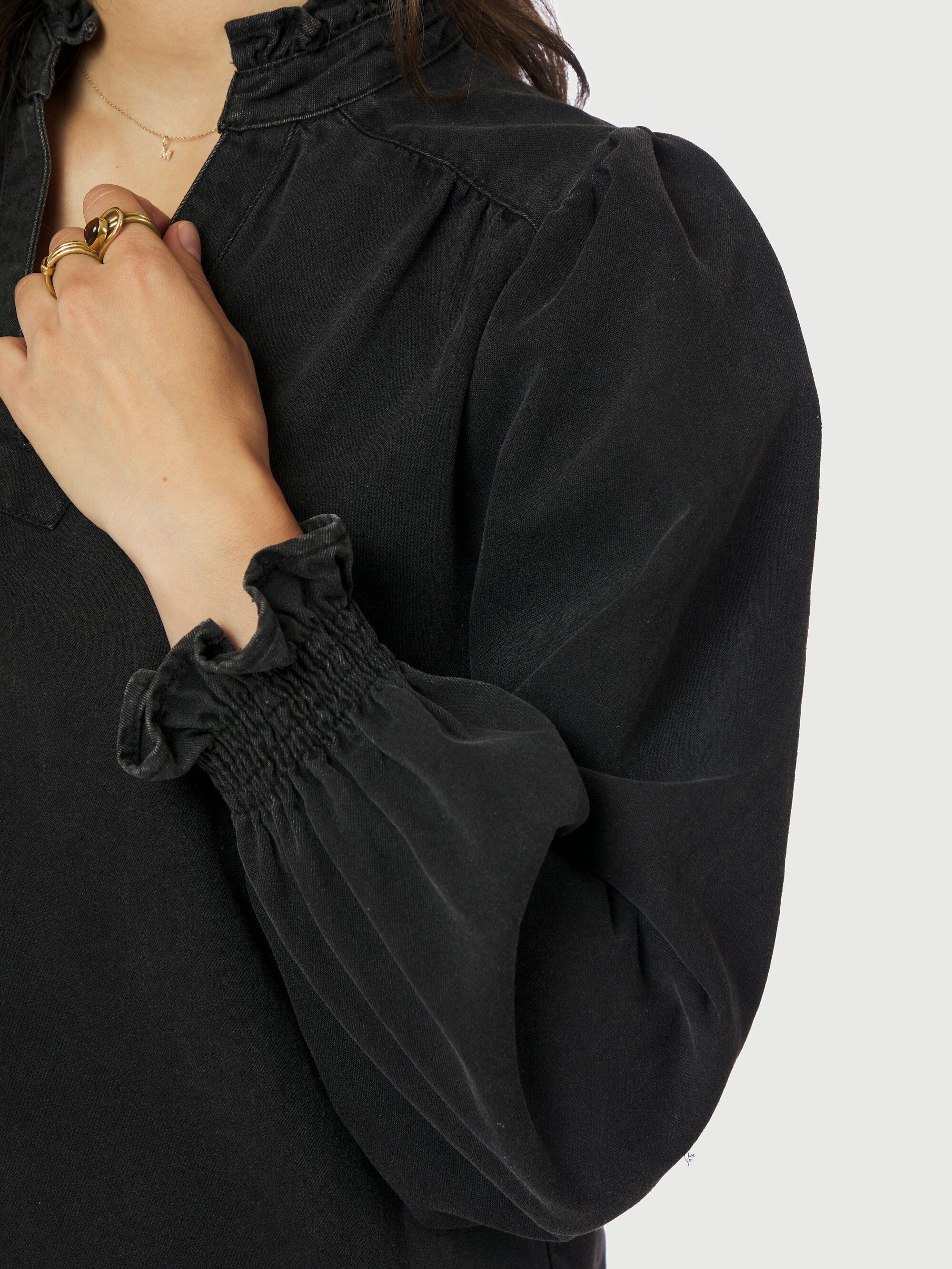 Emmeline Denim Blouse